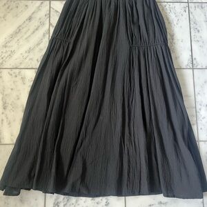 Carly Jean Los Angeles Black Maxi Skirt